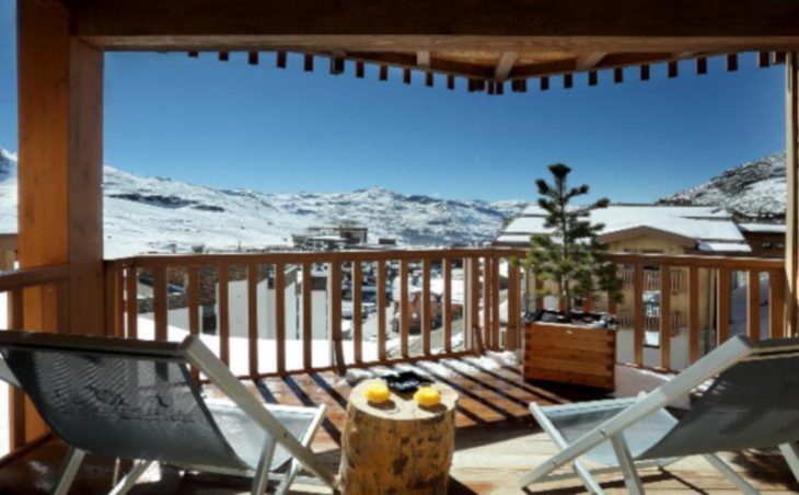 Pashmina Hotel, Val Thorens, Balcony